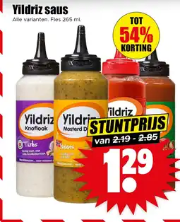 Dirk Yildriz saus aanbieding