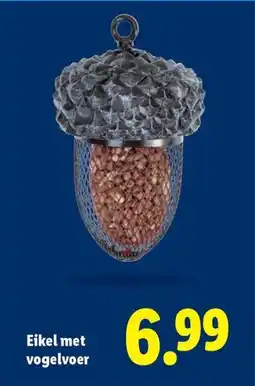 Lidl Eikel met vogelvoer aanbieding