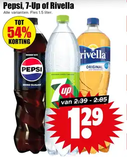 Dirk Pepsi, 7-Up of Rivella aanbieding