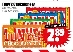 Dirk Tony's Chocolonely aanbieding
