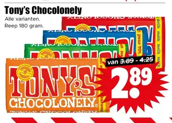 Dirk Tony's Chocolonely aanbieding