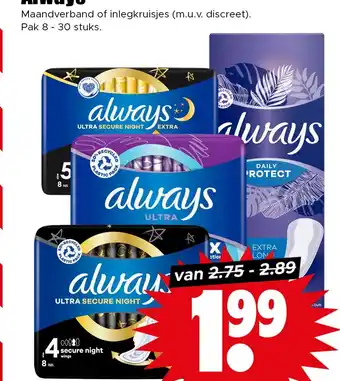 Dirk Always aanbieding