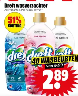 Dirk Dreft wasverzachter aanbieding