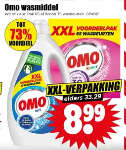 Dirk Omo wasmiddel aanbieding