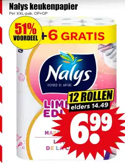 Dirk Nalys keukenpapier aanbieding