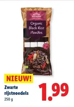 Lidl Zwarte rijstnoedels aanbieding