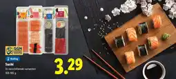 Lidl Sushi aanbieding