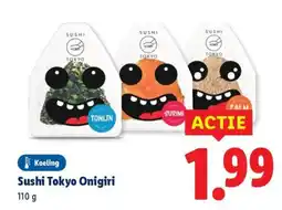 Lidl Sushi Tokyo Onigiri aanbieding