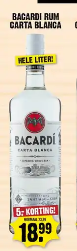 Dirk Bacardi Rum Carta Blanca aanbieding