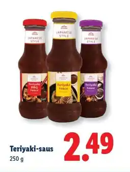 Lidl Teriyaki-saus aanbieding