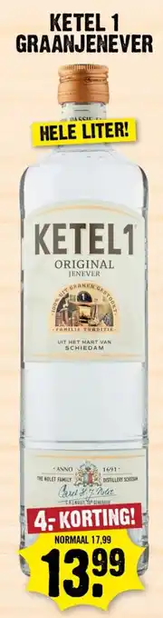 Dirk Ketel 1 Graanjenever aanbieding
