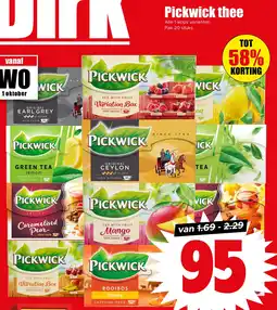 Dirk Pickwick thee aanbieding