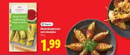 Lidl Bladerdeegsnacks met edamame aanbieding