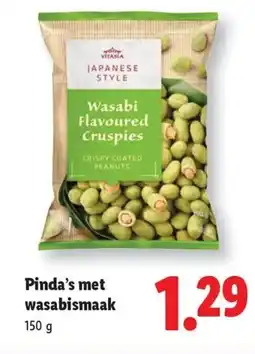 Lidl Pinda's met wasabismaak aanbieding