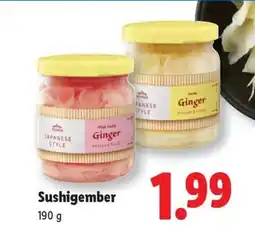 Lidl Sushigember aanbieding