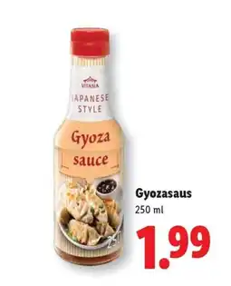 Lidl Gyozasaus aanbieding