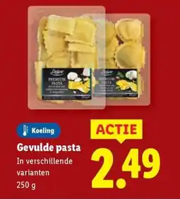 Lidl Gevulde pasta aanbieding