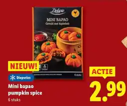 Lidl Mini bapao pumpkin spice aanbieding