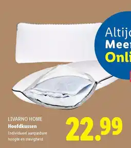 Lidl Livarno home hoofdkussen aanbieding