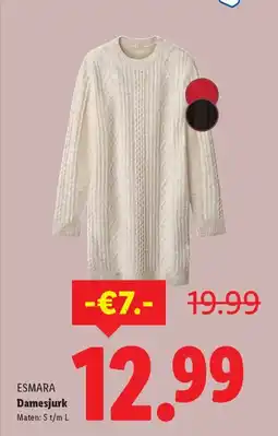 Lidl Esmara damesjurk aanbieding