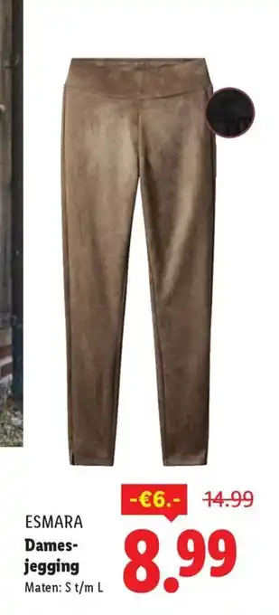 Lidl Esmara dames jegging aanbieding