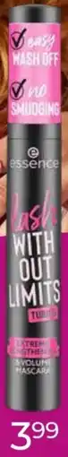 Trekpleister Essence lash with out limits aanbieding