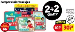 Kruidvat Pampers luierbroekjes aanbieding