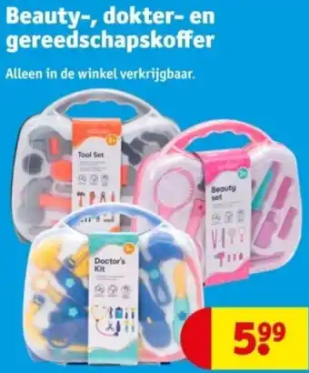 Kruidvat Beauty, dokter en gereedschapskoffer aanbieding