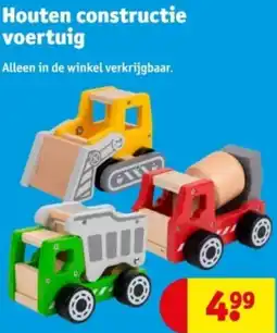 Kruidvat Houten constructie voertuig aanbieding