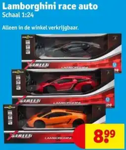 Kruidvat Lamborghini race auto aanbieding