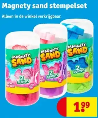 Kruidvat Magnety sand stempelset aanbieding
