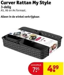 Kruidvat Curver Rattan My Style aanbieding