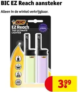 Kruidvat BIC EZ Reach aansteker aanbieding