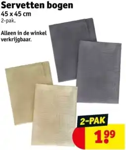 Kruidvat Servetten bogen aanbieding