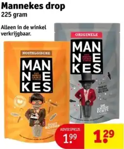 Kruidvat Mannekes drop aanbieding