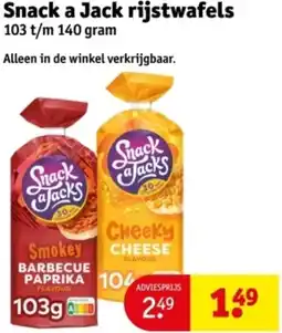 Kruidvat Snack a Jack rijstwafels aanbieding