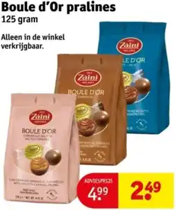 Kruidvat Boule d'Or pralines aanbieding