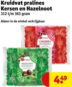 Kruidvat Kruidvat pralines Kersen en Hazelnoot aanbieding