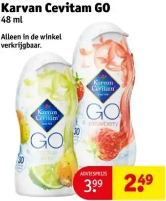 Kruidvat Karvan Cevitam GO aanbieding