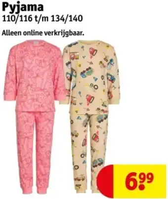 Kruidvat Pyjama aanbieding