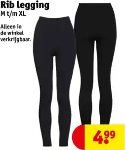 Kruidvat Rib legging aanbieding