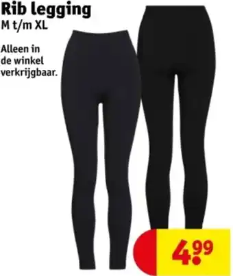 Kruidvat Rib legging aanbieding