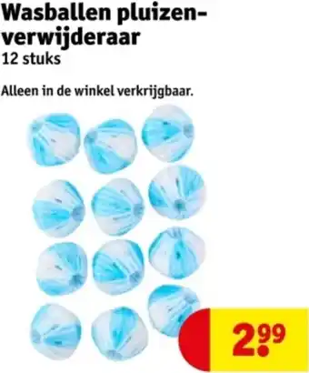 Kruidvat Wasballen pluizenverwijderaar aanbieding