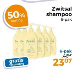 Trekpleister Zwitsal shampoo aanbieding