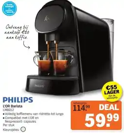 Albert Heijn PHILIPS L'OR Barista aanbieding