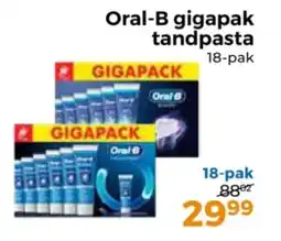Trekpleister Oral-B gigapak tandpasta aanbieding