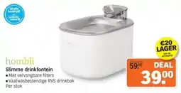 Albert Heijn Hombli Slimme drinkfontein aanbieding