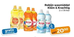 Trekpleister Robijn wasmiddel Klein & Krachtig aanbieding
