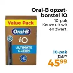 Trekpleister Oral-B opzet- borstel iO aanbieding