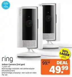 Albert Heijn Ring Indoor Camera 2nd gen aanbieding